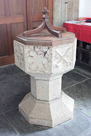 Peter Tavy - The Font